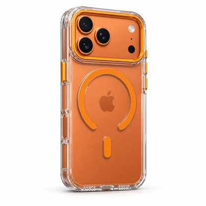 iPhone MagSafe Case with Orange Camera Frame