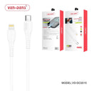 Type C to Lightning 3M Data Charging Cable