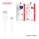 USB Type A to Micro USB Fast Data Charging Cable 1M VD-DC004