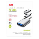 Dual Port OTG C + Micro VD-OTG003