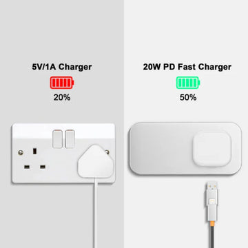 Side shot of SP-TC78AC showing USB-A and USB-C ports