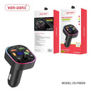 Versatile Wireless FM Car Adapter with Dual USB & PD Fast Charging (VD-FM009)