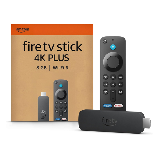 Amazon Fire TV Stick 4K Plus – Ultra HD Streaming with Alexa Voice
