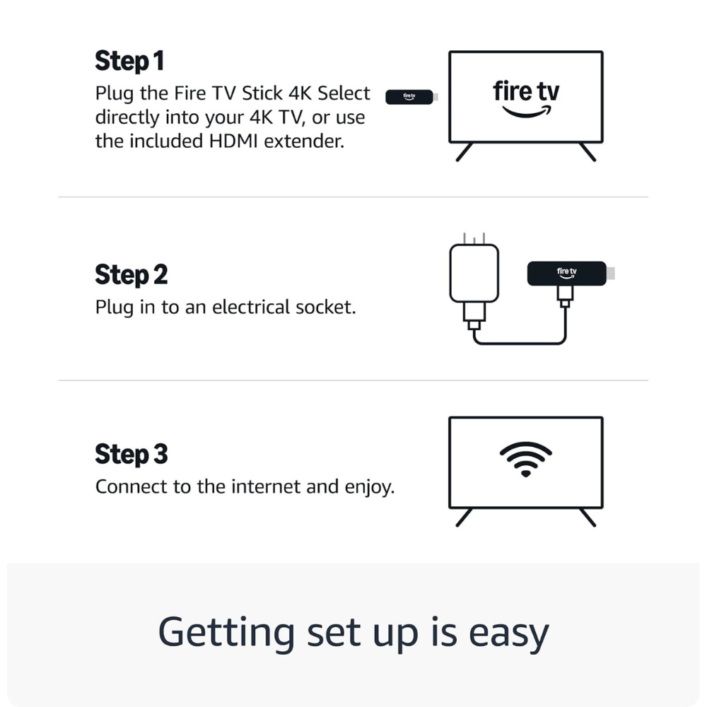 Fire TV Stick 4K Select – Ultra HD Streaming with Alexa Voice