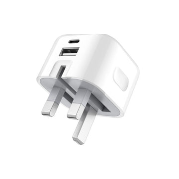 Foldable USB A + C 20W Charger SP-TC77AC
