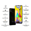 Galaxy M31 - Grade A, Black, 64GB