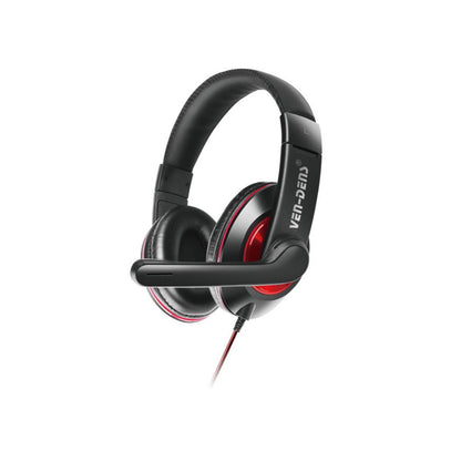 Gaming Headset with Wired Noise-Cancelling Mic