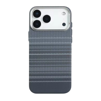 Gradient Stripe Woven Fabric Case for iPhone 17 & 18 Series