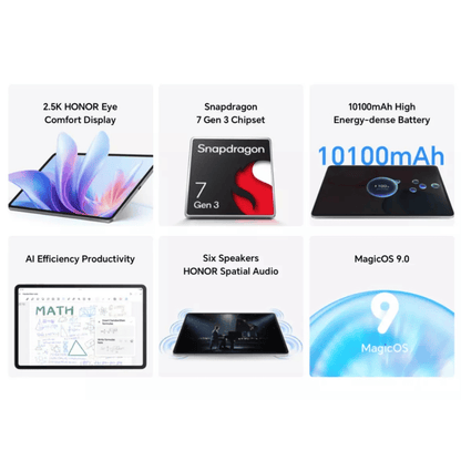 Honor Pad 10 - New, Gray, 256GB