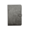 iPad 10.9/Pro 11 Book Flip Case Black Leather Wallet with Magnetic Closure