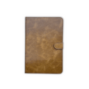 iPad 10.9/Pro 11 Book Flip Case Brown Leather Wallet with Magnetic Closure