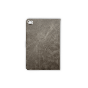 ipad leather wallet case for mini 1 2 3 4 5 6, ipad pro 12.9 grey front