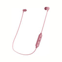 Kitsound Funk 15 In-Ear Wireless Headphones With Mic Pink