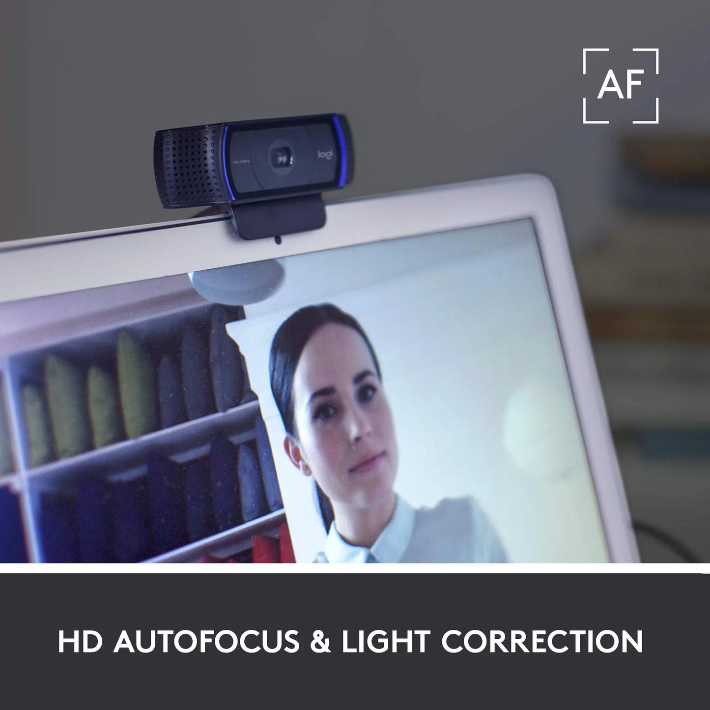 Logitech C920 PRO HD Webcam - Full HD 1080p/30FPS Video Calling