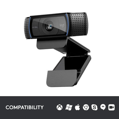 Logitech C920 PRO HD Webcam - Full HD 1080p/30FPS Video Calling