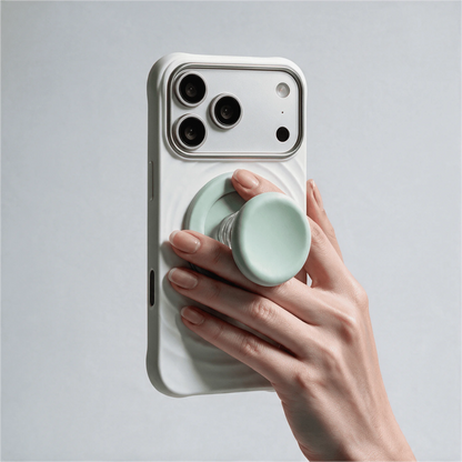 MagSafe-Compatible Expandable Phone Pop Grip & Stand for iPhones
