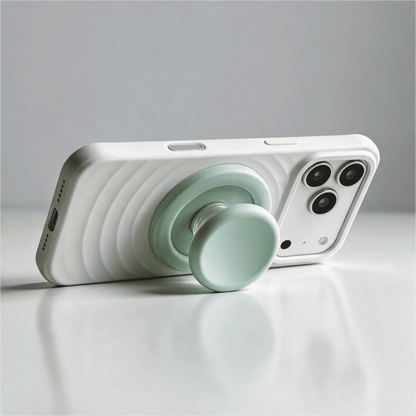 MagSafe-Compatible Expandable Phone Pop Grip & Stand for iPhones