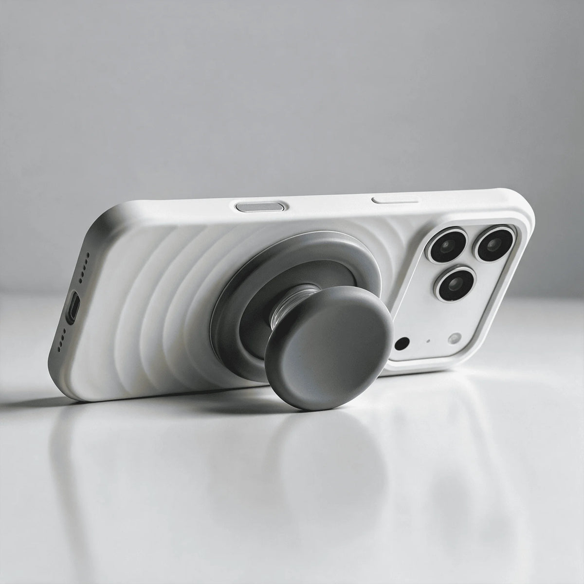 MagSafe-Compatible Expandable Phone Pop Grip & Stand for iPhones