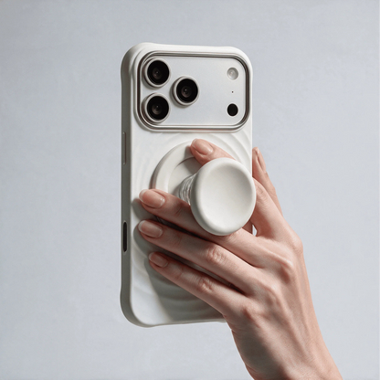MagSafe-Compatible Expandable Phone Pop Grip & Stand for iPhones