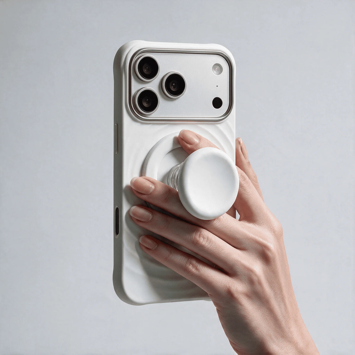 MagSafe-Compatible Expandable Phone Pop Grip & Stand for iPhones
