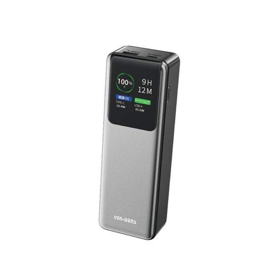 Fast Charging 100W Portable 20000 mAh Power Bank with Display VD-PB055