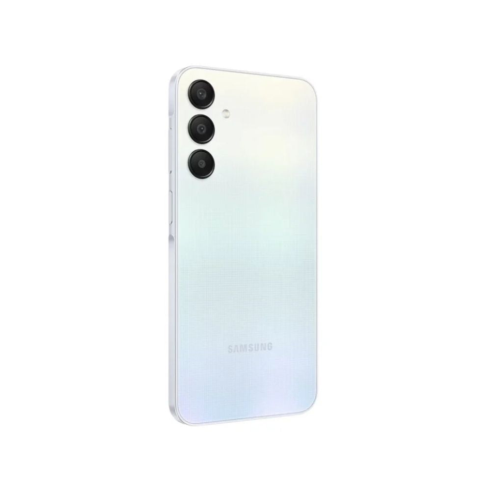 Samsung Galaxy A15 5G Light Blue front view showing Super AMOLED display