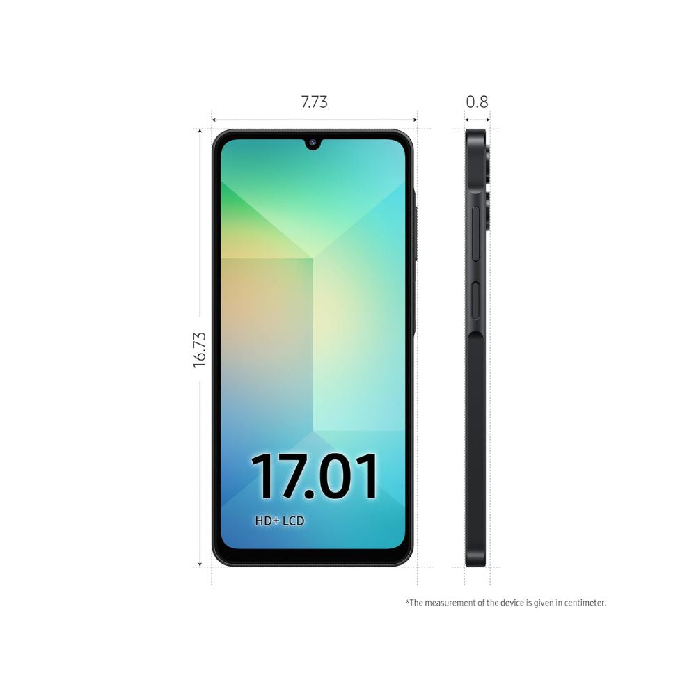 Samsung Galaxy A06 5G - New, Black, 128GB