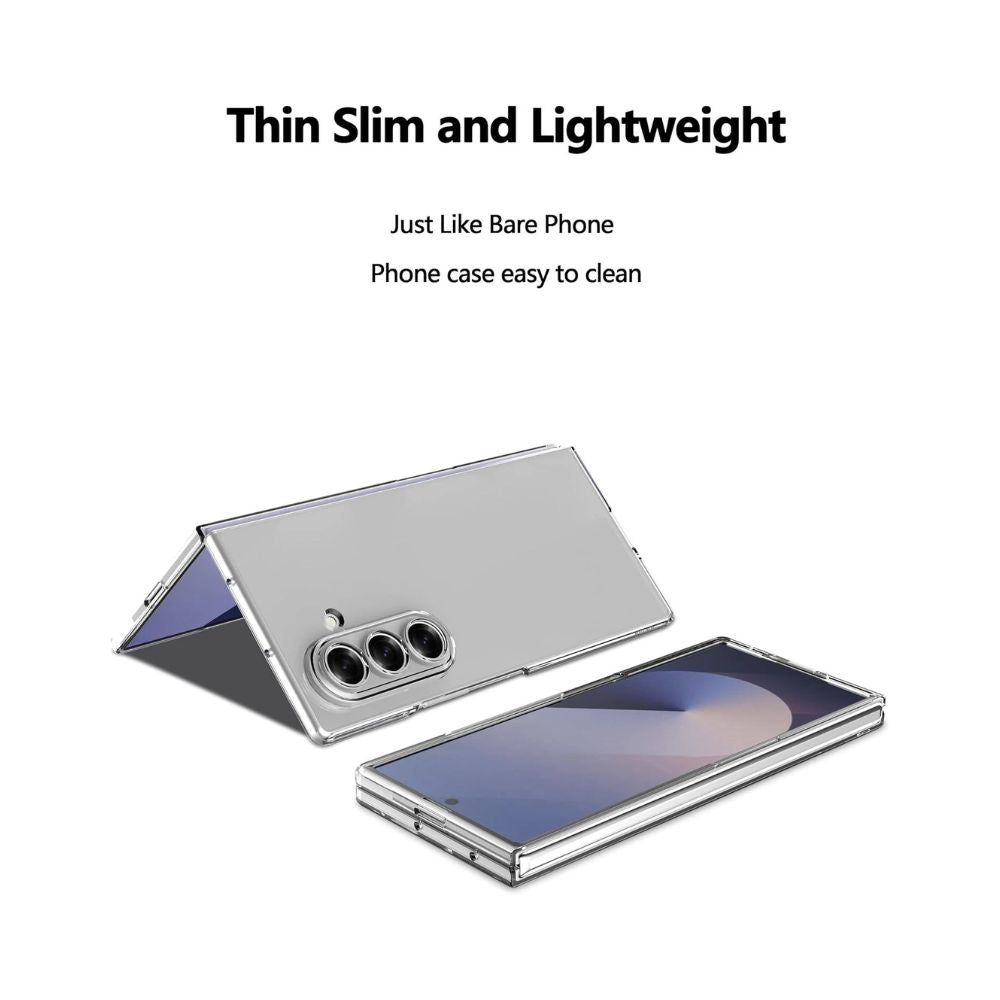 Samsung Galaxy Z Fold 7 Clear Silicone Gel Case