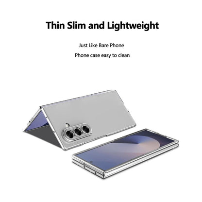 Samsung Galaxy Z Fold 7 Clear Silicone Gel Case