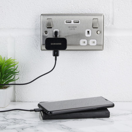 Samsung Genuine USB A to Type C 1.2M Charging Data Cable Black