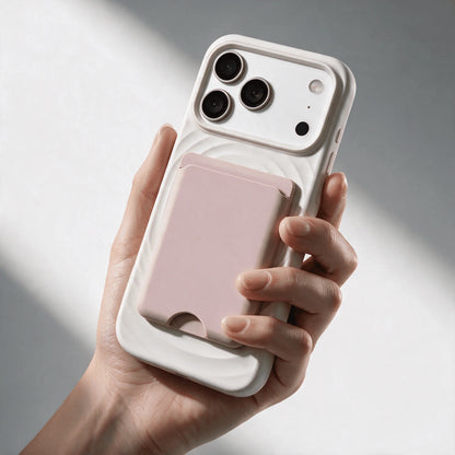 Slim MagSafe-Compatible iPhone Wallet Card Holder