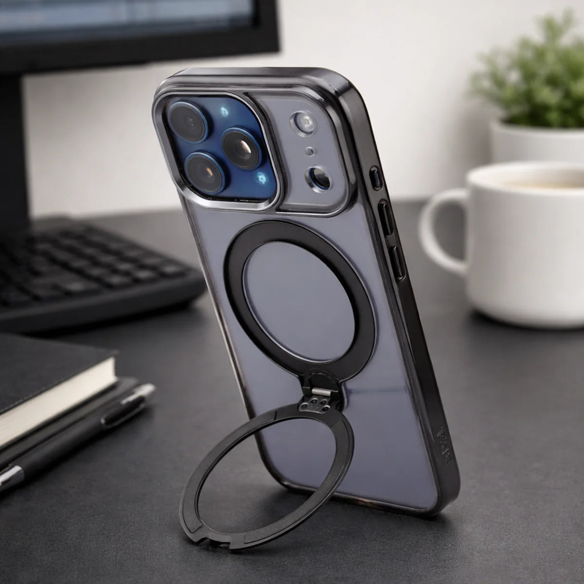 Phone Base Crystal 360 Case for iPhone 17 Pro/Pro Max