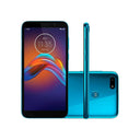Motorola Moto E6 Play - Grade A, Turquoise Blue, 32GB