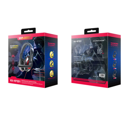 Gaming Headset with Wired Noise-Cancelling Mic