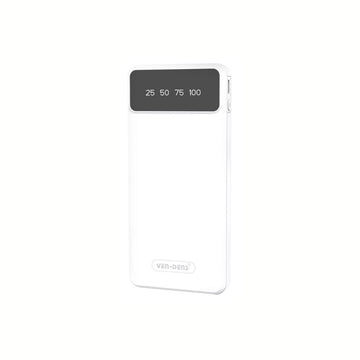 portable power bank 10000mAh with 4 cables