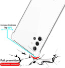Samsung Galaxy A13/A04s Transparent Clear Silicone Gel Case