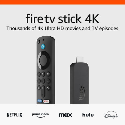 Amazon Fire TV Stick 4K with Alexa Voice Remote