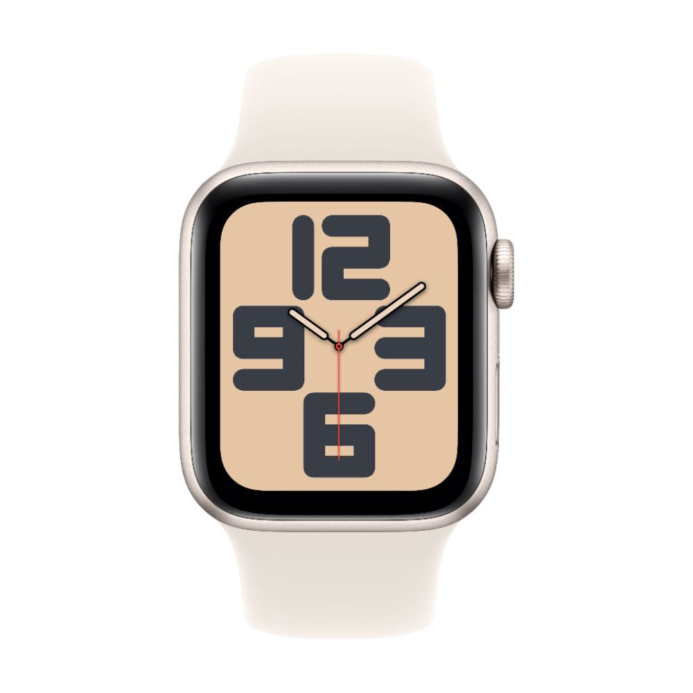 Apple Watch SE 2nd Gen Grade A Starlight 44mm GPS front view