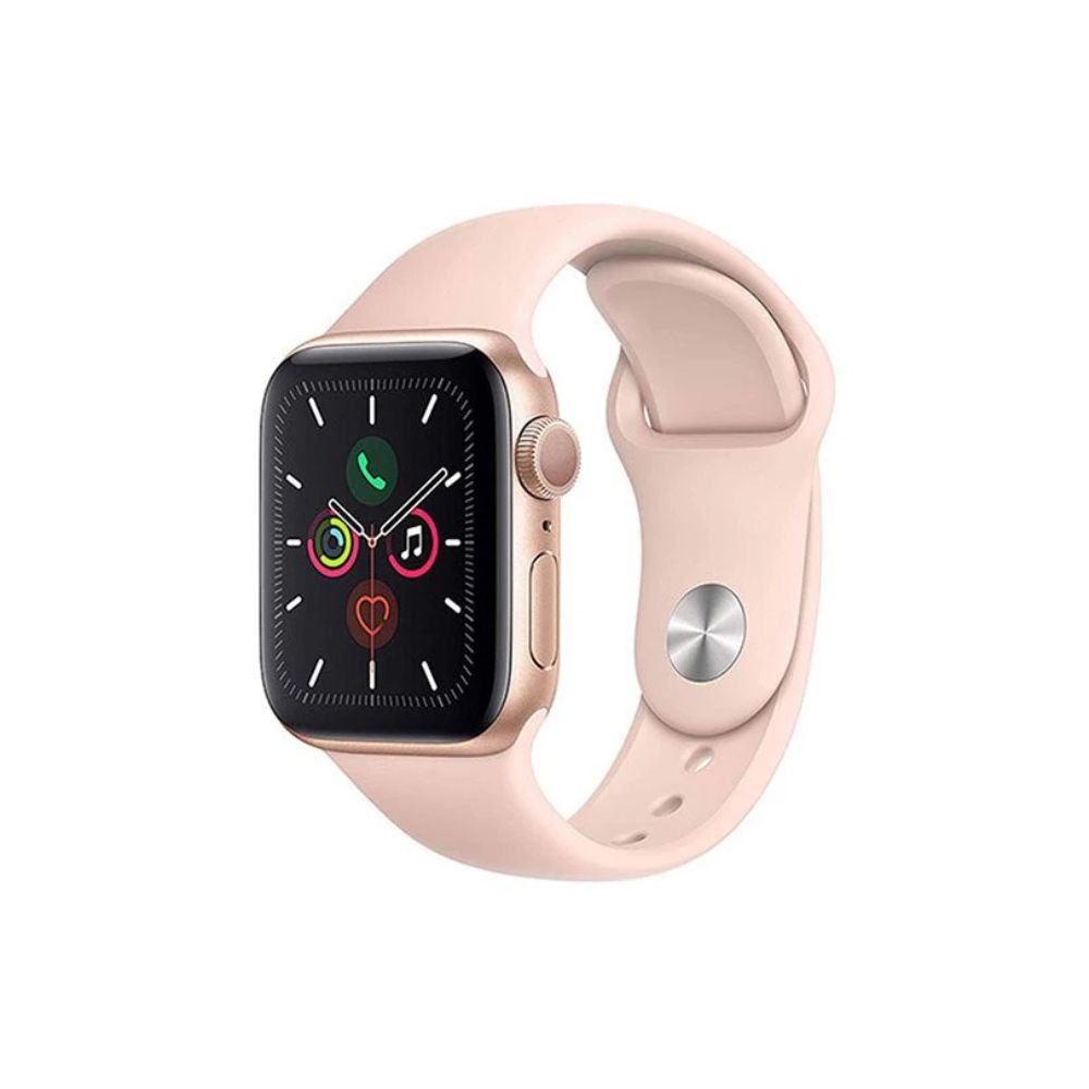 Apple Watch Series 5 Grade B Gold Aluminum 44mm front view
