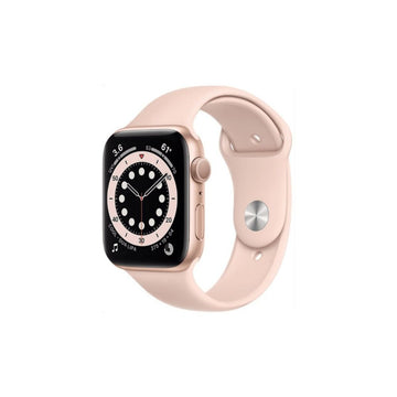 Apple Watch Series 6 Cellular Grade C Gold Aluminum 44mm front view
