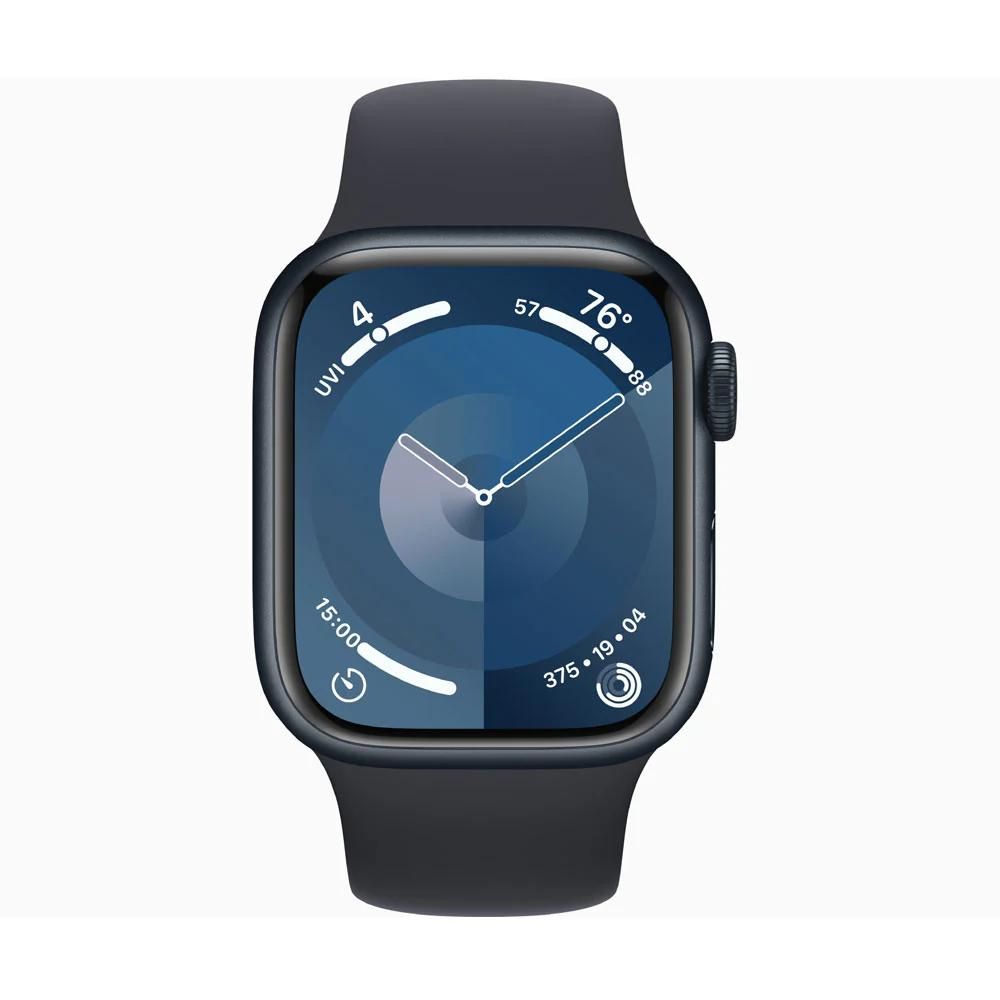 Apple Watch Series 9 Grade A Midnight Aluminum 41mm front view