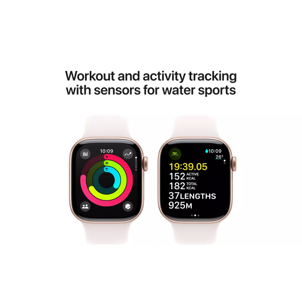 Apple Watch Series 10 - Grade B, Rose Gold Aluminium, 42MM