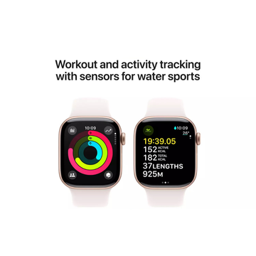 Apple Watch Series 10 - Grade B, Rose Gold Aluminium, 42MM