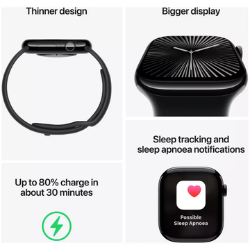 Apple Watch Series 10 - Grade B, Rose Gold Aluminium, 42MM