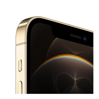 iphone 12 pro unlocked gold top front