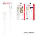 USB C to Lightning 1M Fast Data Charging Cable (VD-DCD04-1M)