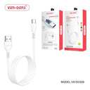 USB A to USB C 2M Fast Charging Data Cable VD-DC009