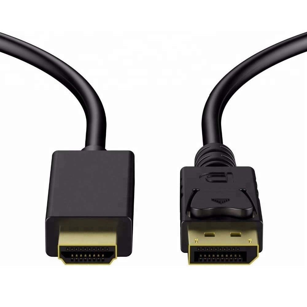 Rugged ABS-cased DisplayPort to HDMI adapter