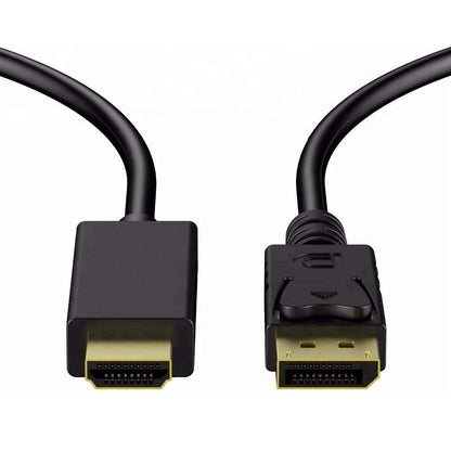 Rugged ABS-cased DisplayPort to HDMI adapter