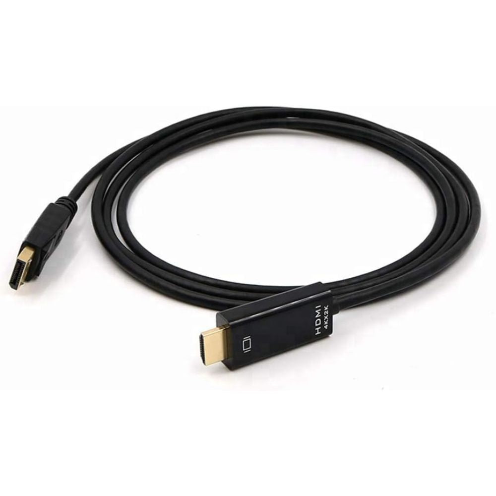 Rugged ABS-cased DisplayPort to HDMI adapter